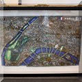 A18. Framed 3D London puzzle. 